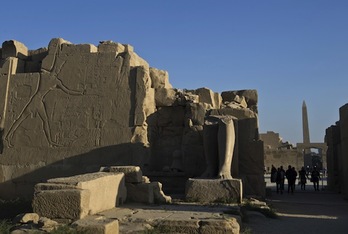 El templo de Karnak, en una imagen de archivo. (Khaled DESOUKI/AFP PHOTO)