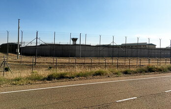 Imagen de la cárcel de Dueñas, en Palencia.